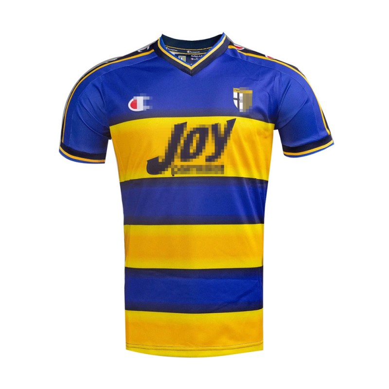 Camiseta Parma Calcio Home Retro 1913 Amarillo/Azul